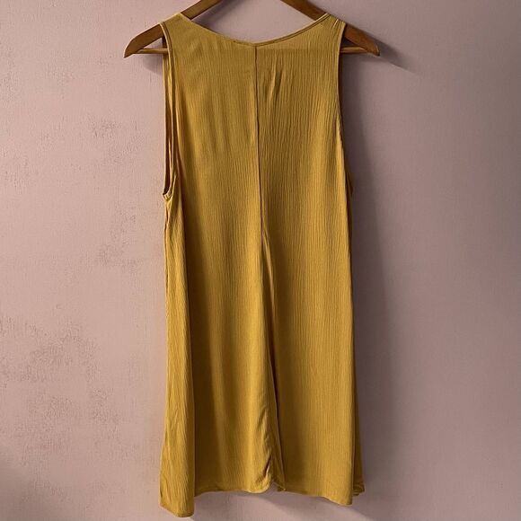 Forever 21 NWOT Mustard Yellow Tank Dress Size M - Picture 10 of 10